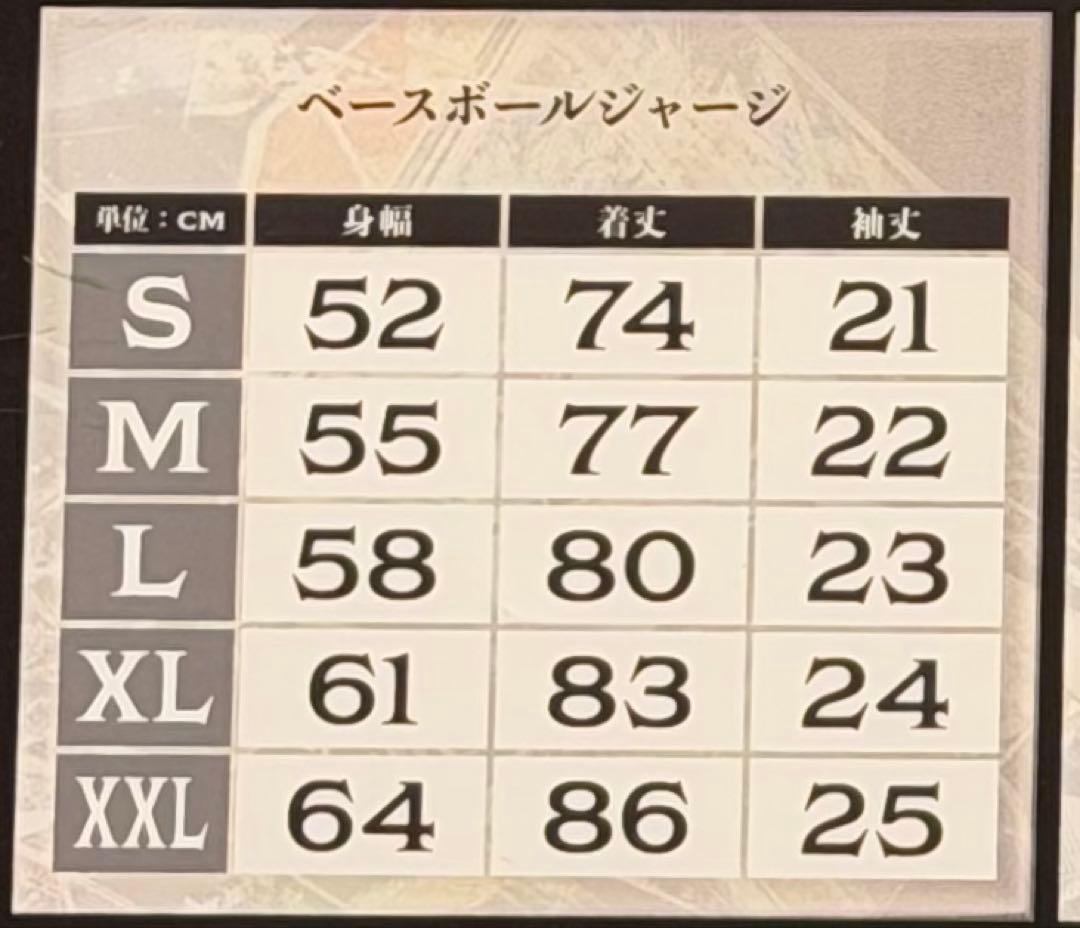 BABYL ベースボールジャージ Lサイズ