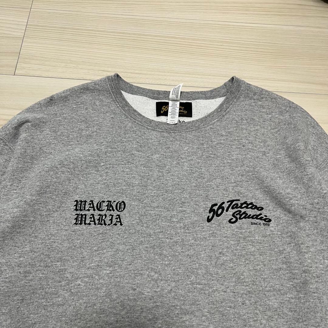 WACKO MARIA× 56 TATTOOSTUDIO スウェット ワコマリア