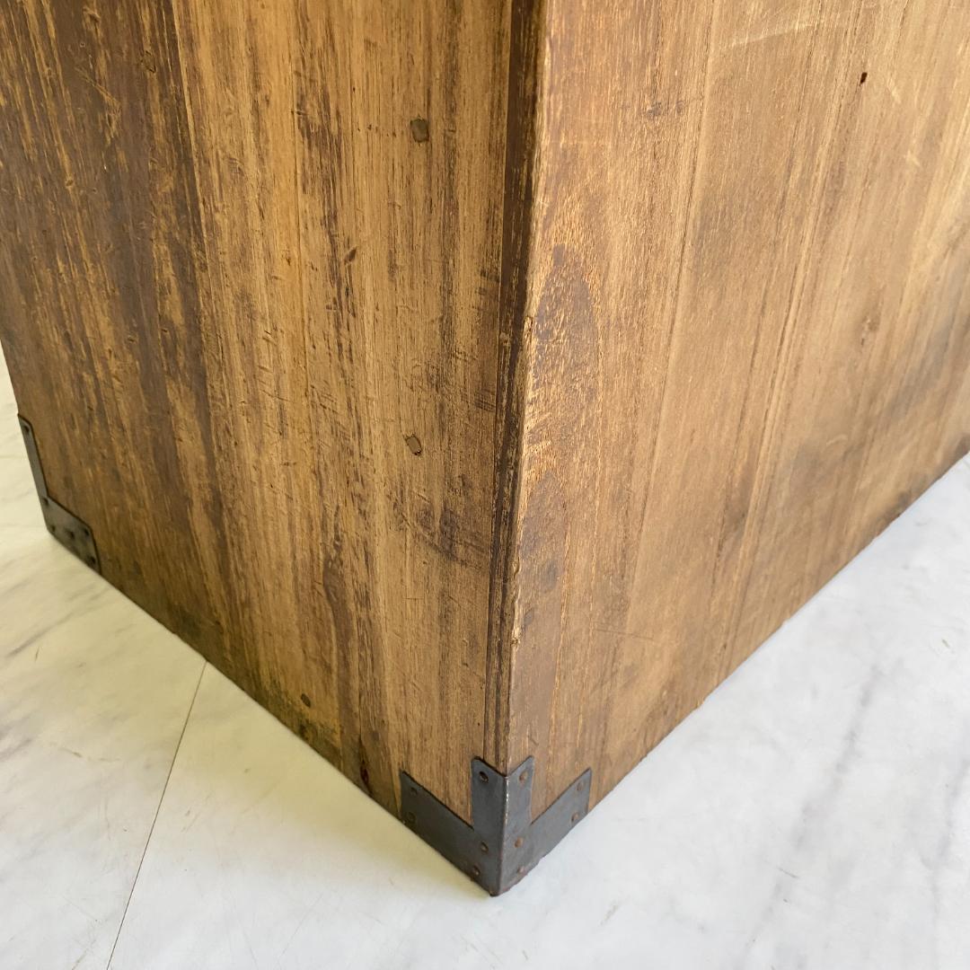 アンティーク 箪笥 小タンス 小引き出し 桐 金具 古道具