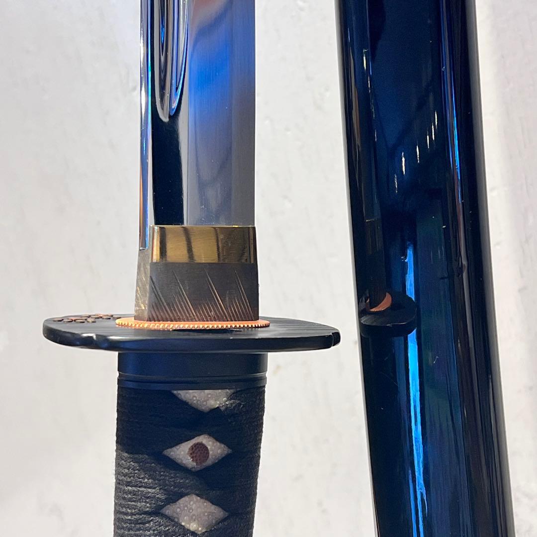 【 模造刀 / 長刀 】刀 アンティーク　梵字 刀 鞘 侍 置物