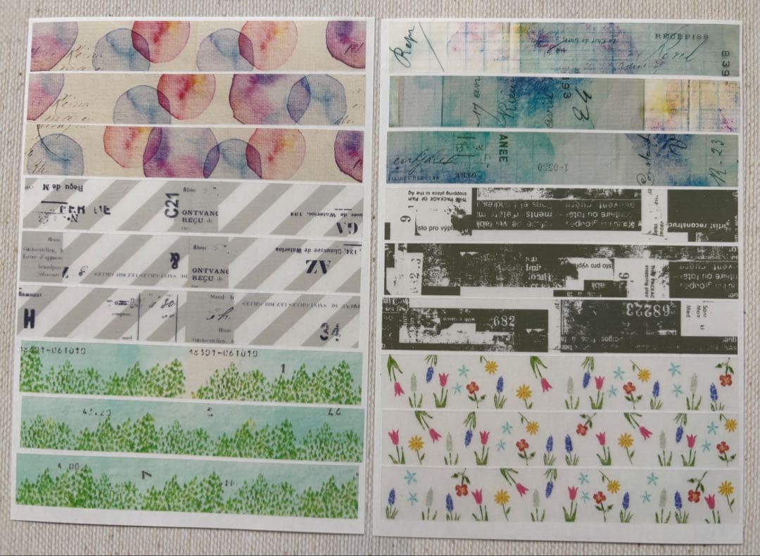 ヨハク　マステ281種各約50cm クリアマステ27種各6片　お裾分け切り売り