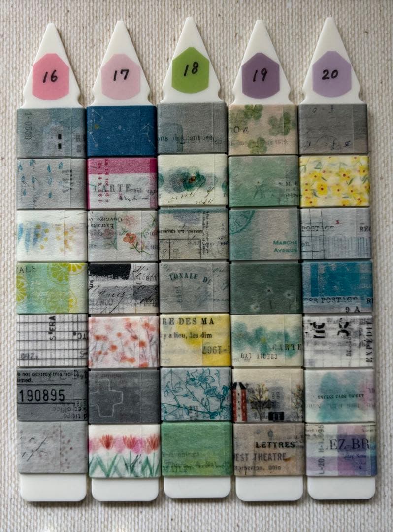 ヨハク　マステ281種各約50cm クリアマステ27種各6片　お裾分け切り売り