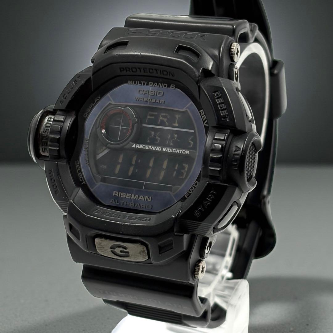 【レア】 G-SHOCK ライズマン 反転液晶 ブラック タフソーラー y2k