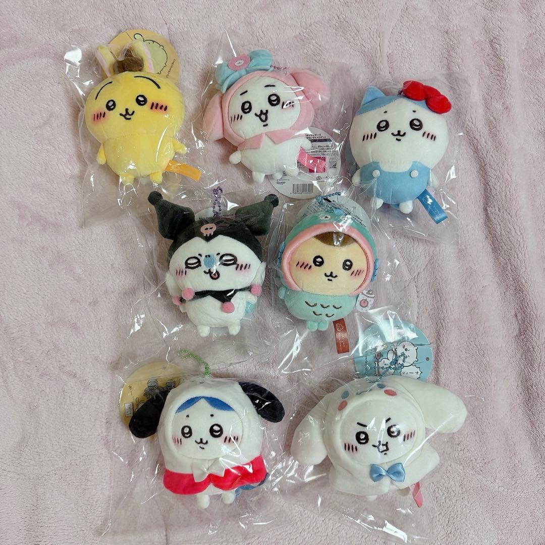ちいかわ サンリオ コラボ ぷちミニマスコット７個セット コンプリート