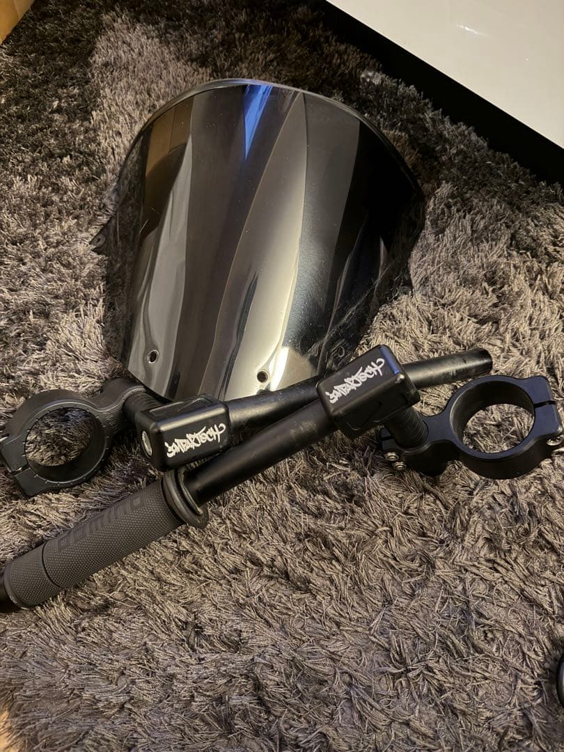 impaktech zx6r クリップオンハンドル シールドセット