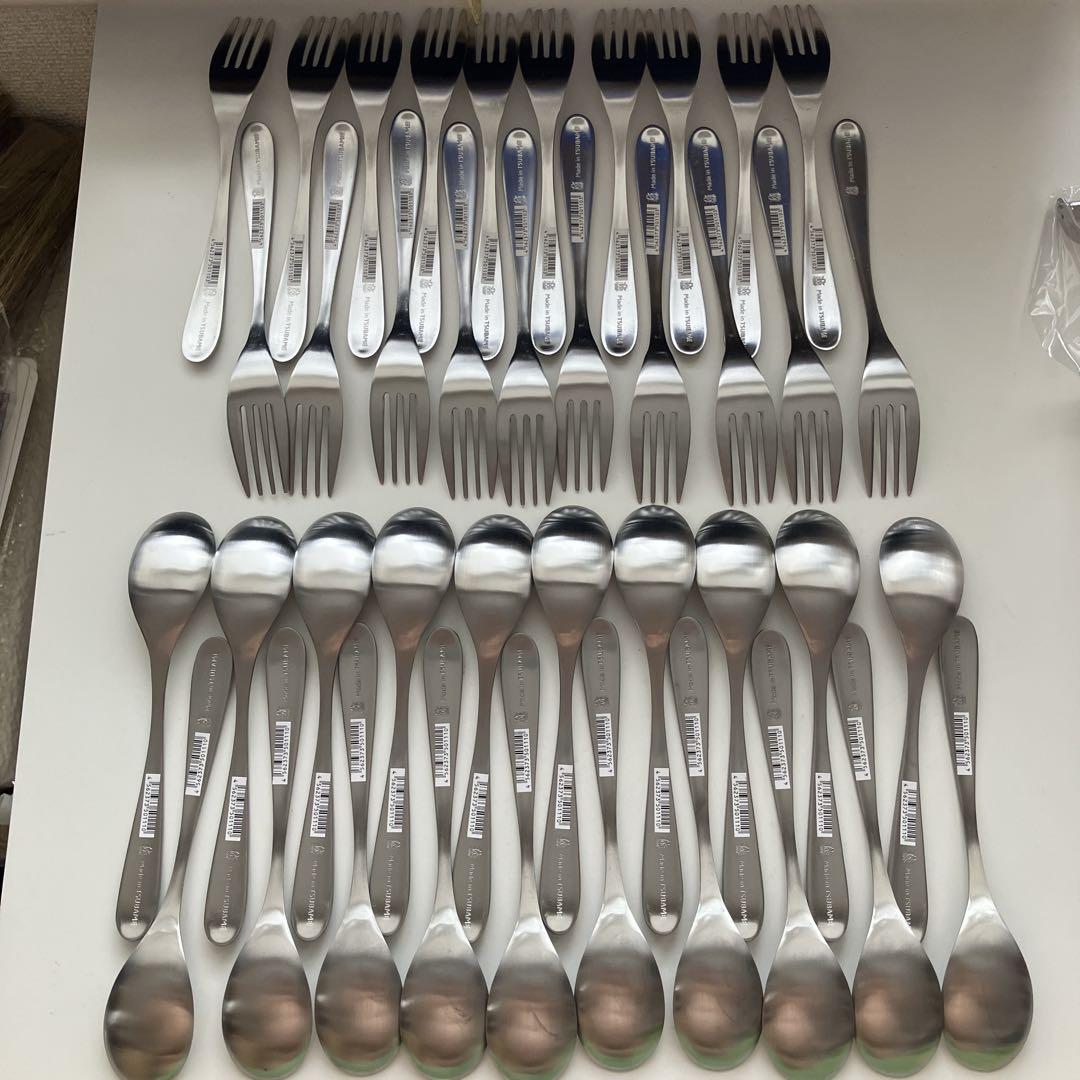 燕41点 スプーン大 フォーク大各20 ピーラー1