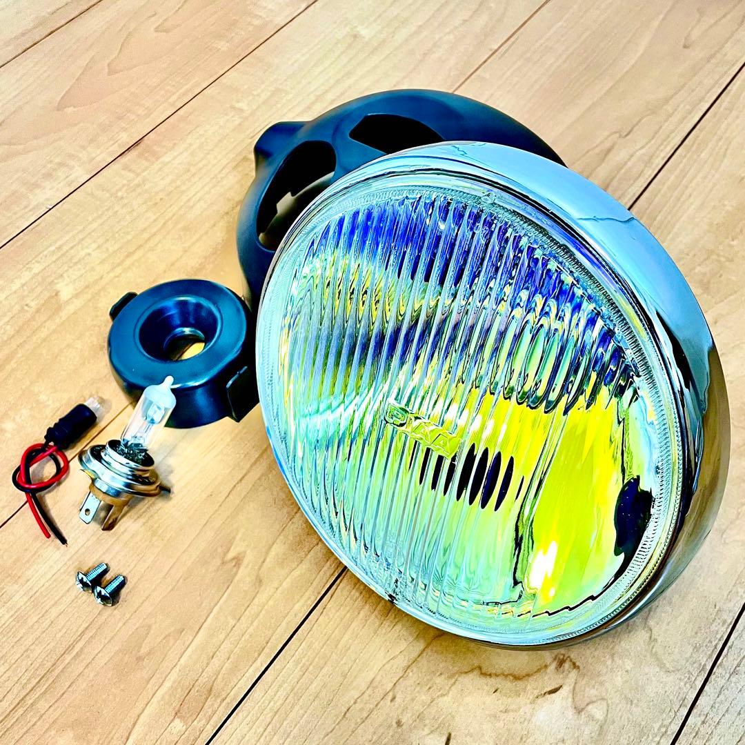 当時物 PIAA イオンクリスタル ヘッドライト / シビエ マーシャル