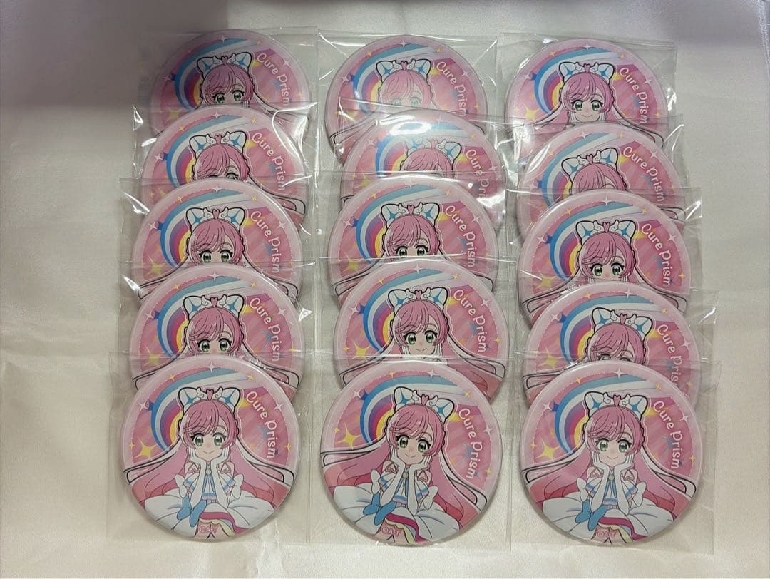 キュアプリズム　バースデー缶バッジ 15個セット
