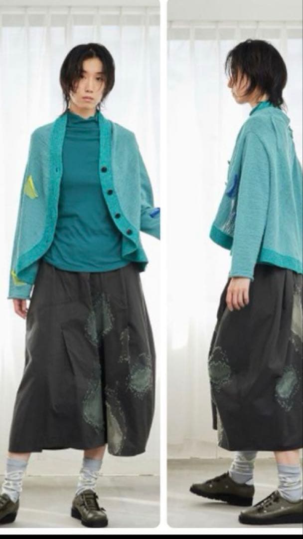 センソユニコ慈雨　スラリット　カーディガン　サイズ 40