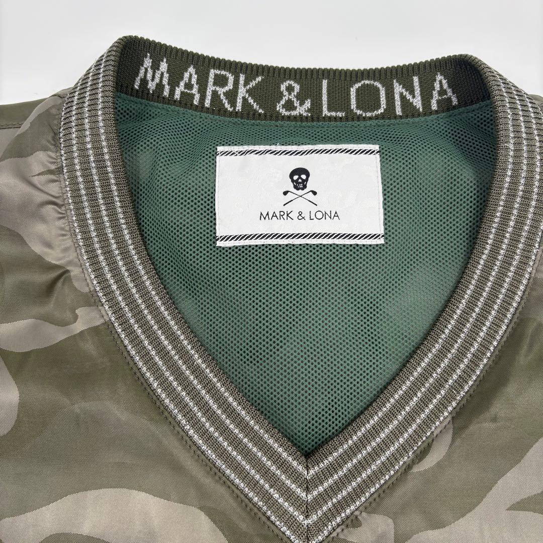 美品　MARK&LONA マークアンドロナ ブルゾン L カモ L 772
