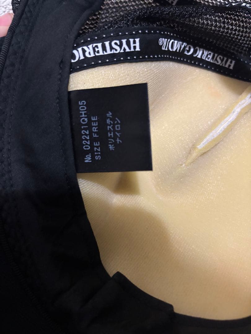 speedster トラックキャップ フリーサイズ ホワイト/ブラック