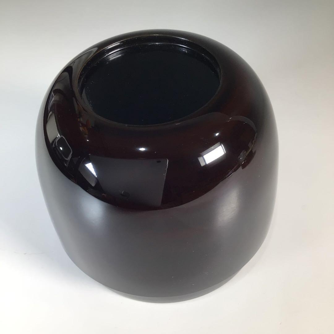 Ｎ７２８　棗　『岡本漆専堂作』『八幡宗豊　文字』『菊薫』『大棗』　共箱　茶道具