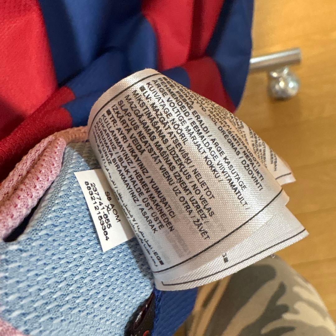 サッカー　ユニフォーム　FCバルセロナ 07-08 リーガ仕様　タグ付