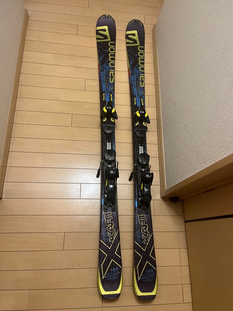 Salomon pro X-kart マグネシウム　スキー板 バインディング付