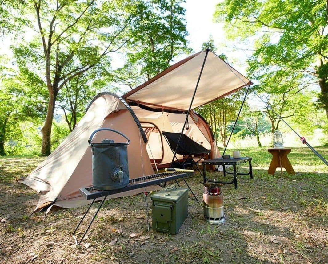 新品 TWIN ARCH SOLO TENT ベージュ 1人用