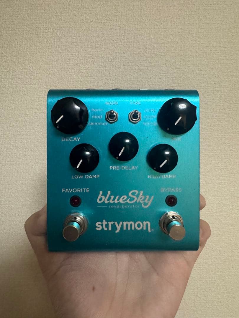 strymon blueSky リバーブ