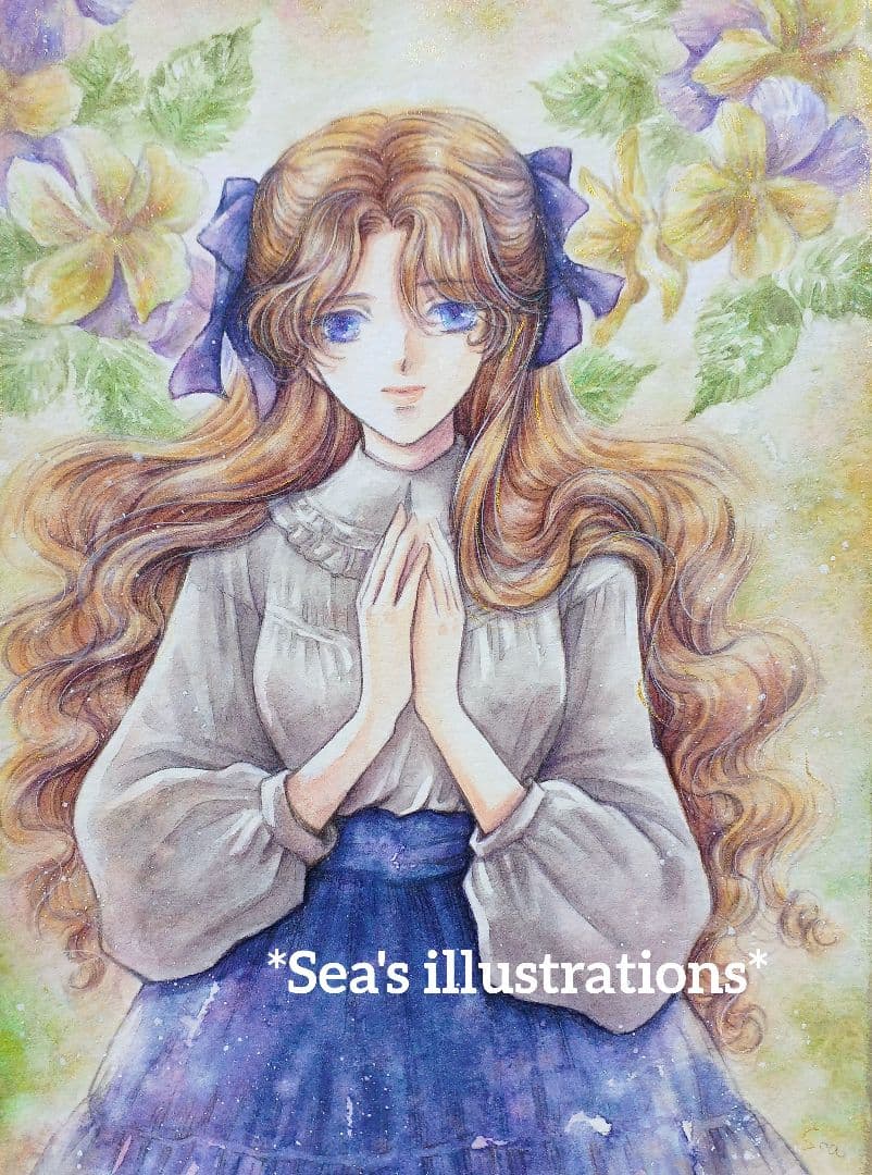 ◇春を待ちわびて◇手描きイラスト