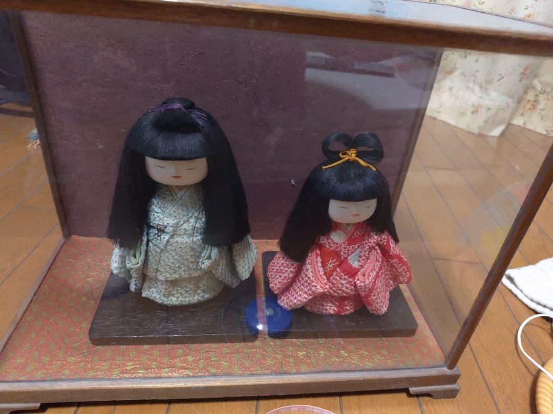 木目込み人形　市松人形　アンティーク