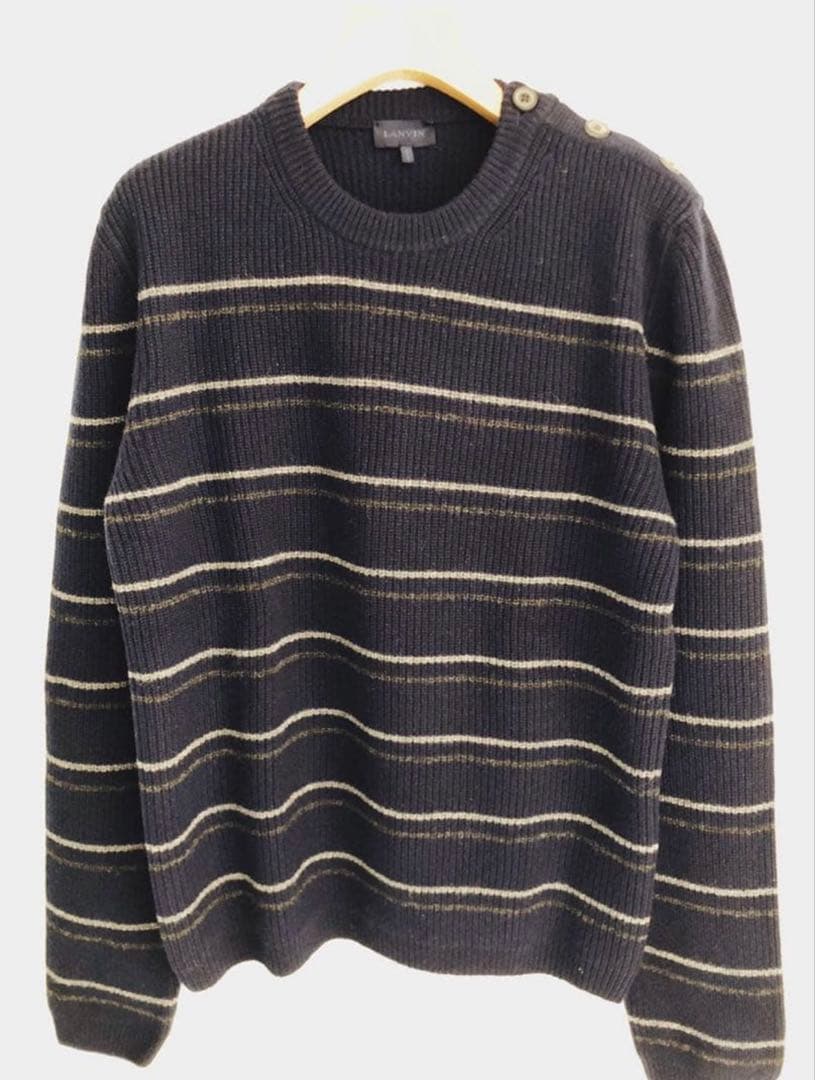 LANVIN Paris ニット　ミドルゲージ　S AW秋冬