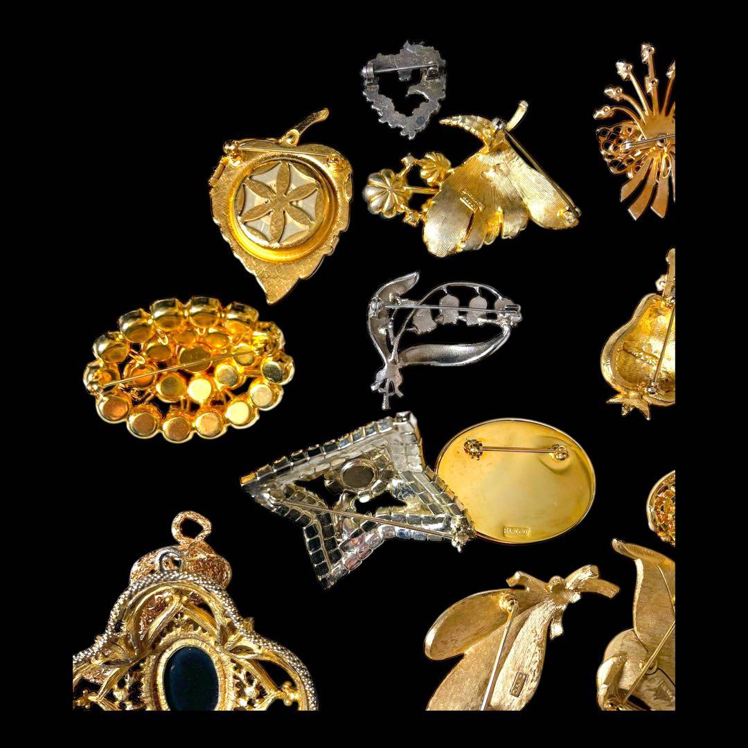 ☆2025年&2026年福袋☆ブラック&ゴールド系☆20点アクセサリーセット