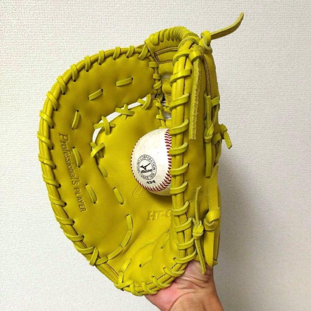 310 ハイゴールド タグ付き 未使用 軟式 少年 ファーストミット 左投げ