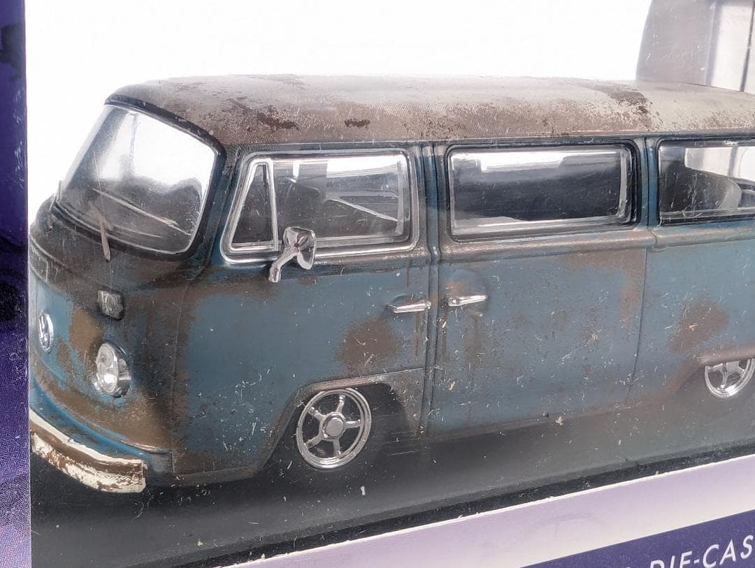 【未開封】CORGI 製1/43 VW タイプ 2キャンパー Rat Look⑦