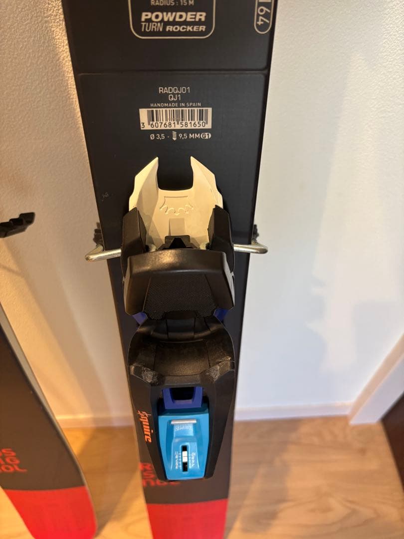 ロシニョール　SIN7 164cm markerビンディング