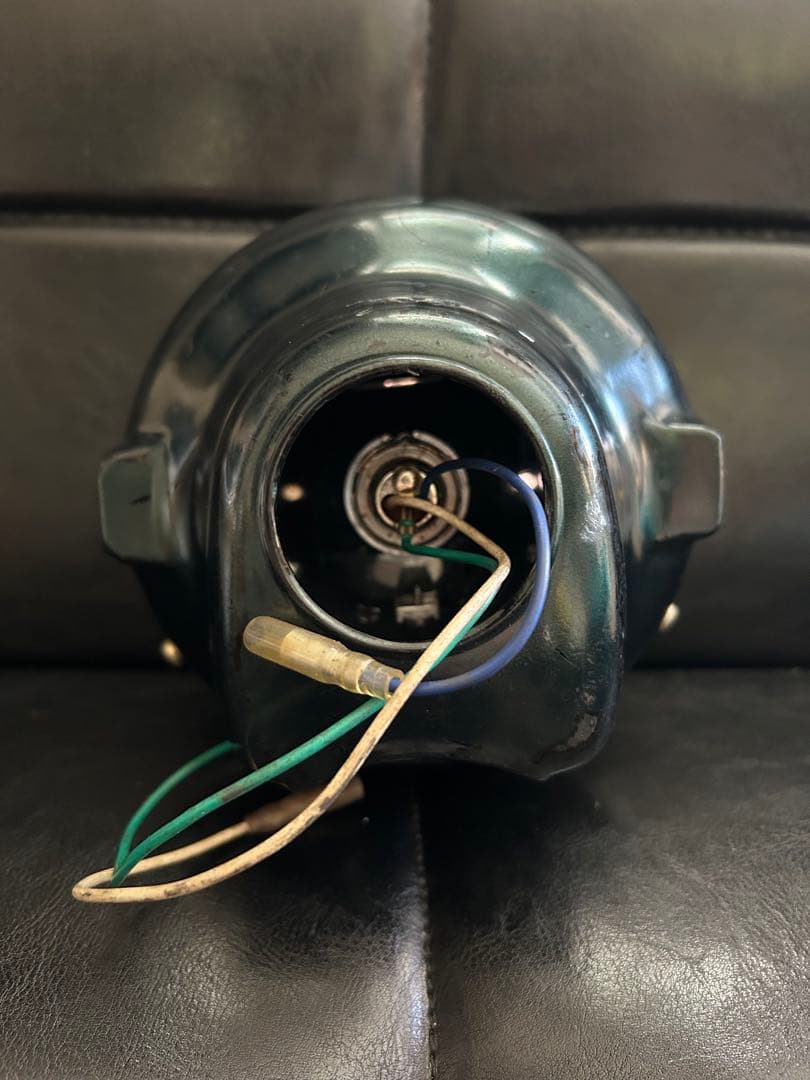 マーシャル風　イエローレンズヘッドライト LED シャリー　ダックス　モンキー