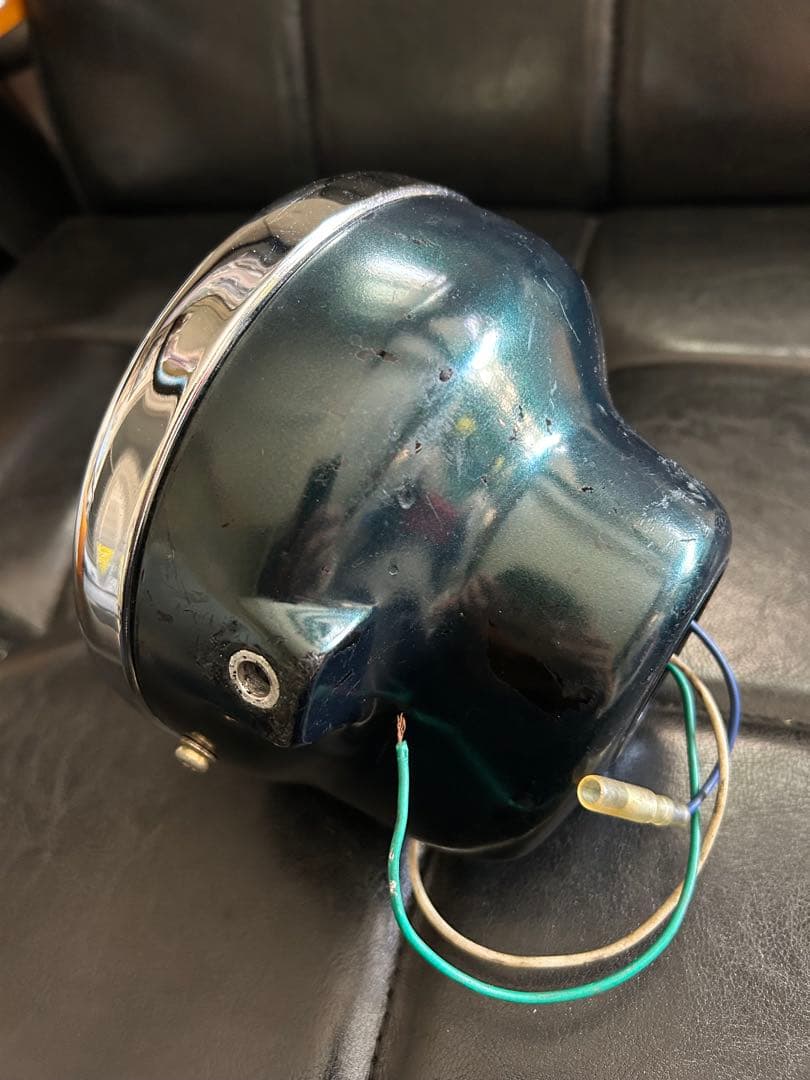 マーシャル風　イエローレンズヘッドライト LED シャリー　ダックス　モンキー