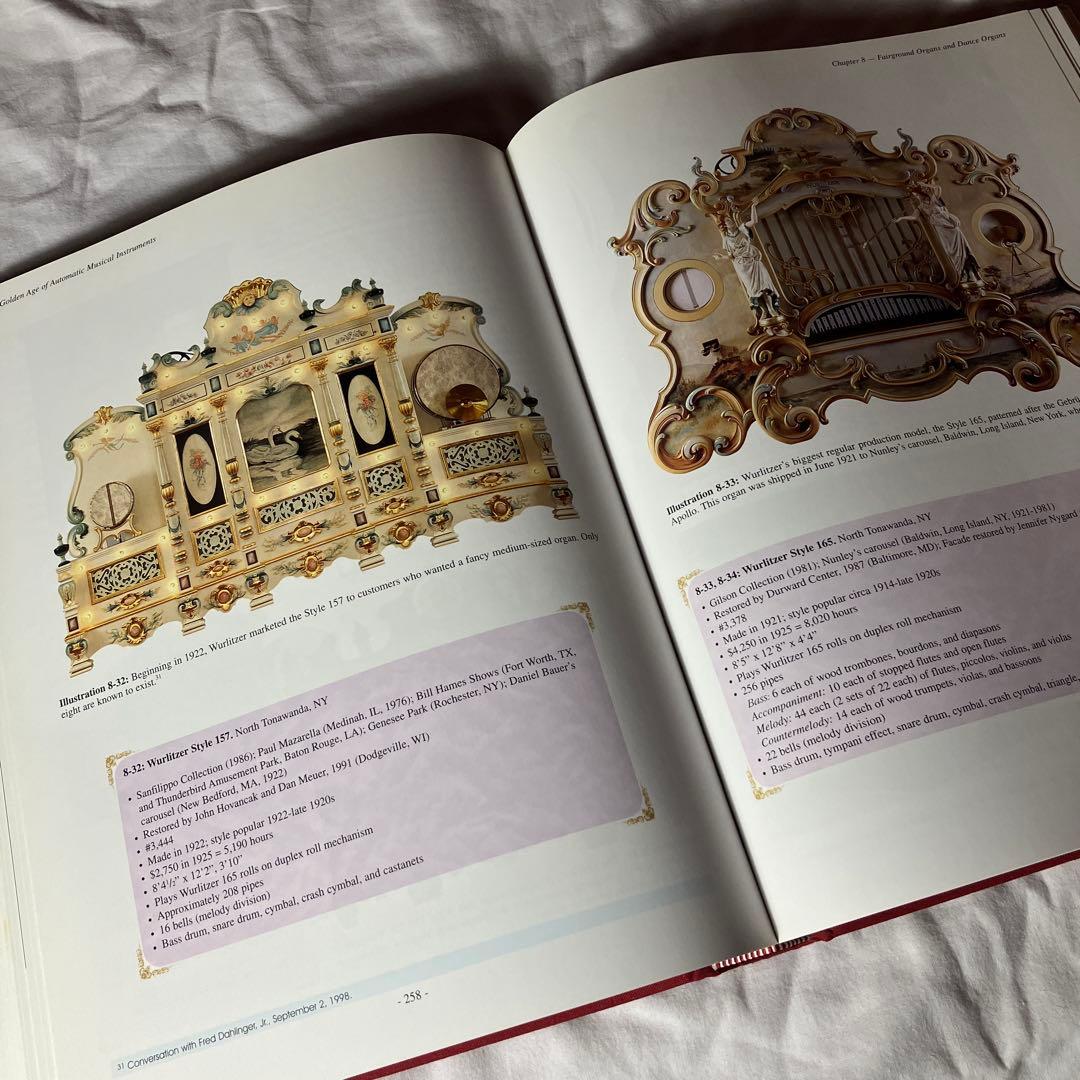 オルゴールと自動楽器の黄金時代　書籍　英語版