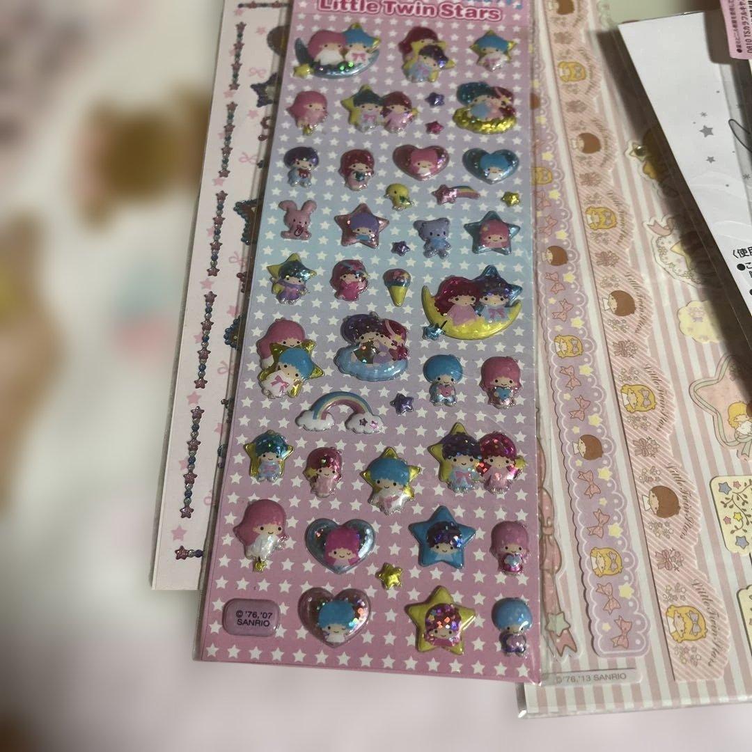 リトルツインスターズ シール・ステッカーセット