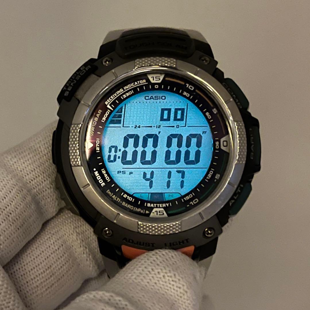 CASIO プロトレック PRW-1000J タフソーラー 腕時計 稼働品