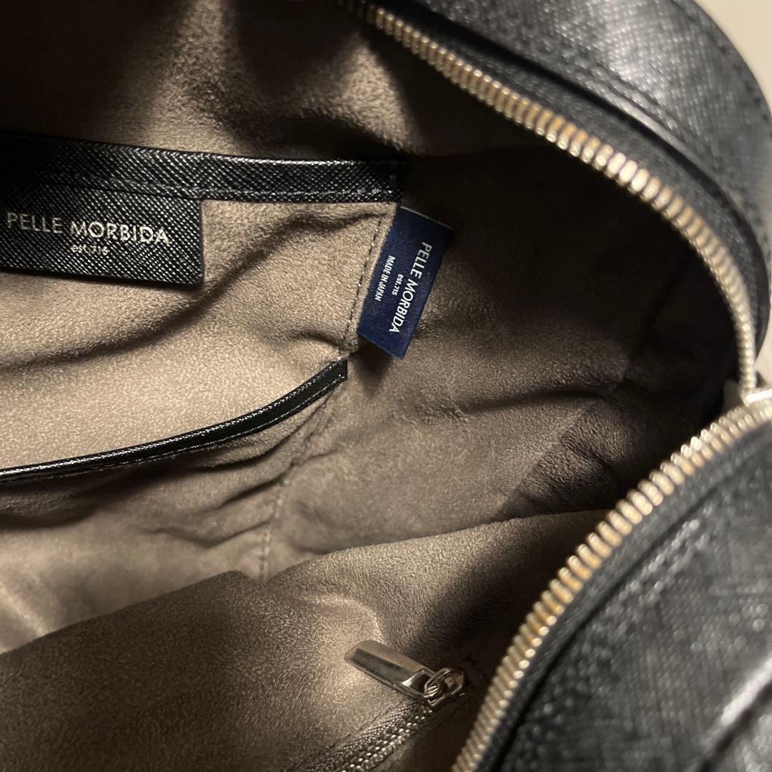 す*ん様 ペッレモルビダキャピターノ 2室タイプ 2way ブリーフケース黒ブラ