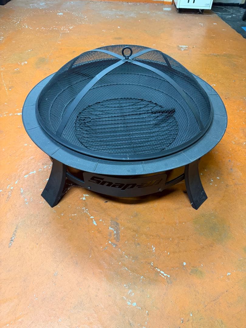 Snap-on 焚き火台 メッシュカバー付き　スナップオン
