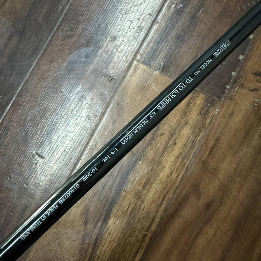 バスロッド　TD-TO631MHFB　TEAM DAIWA「中古」釣竿 ロッド