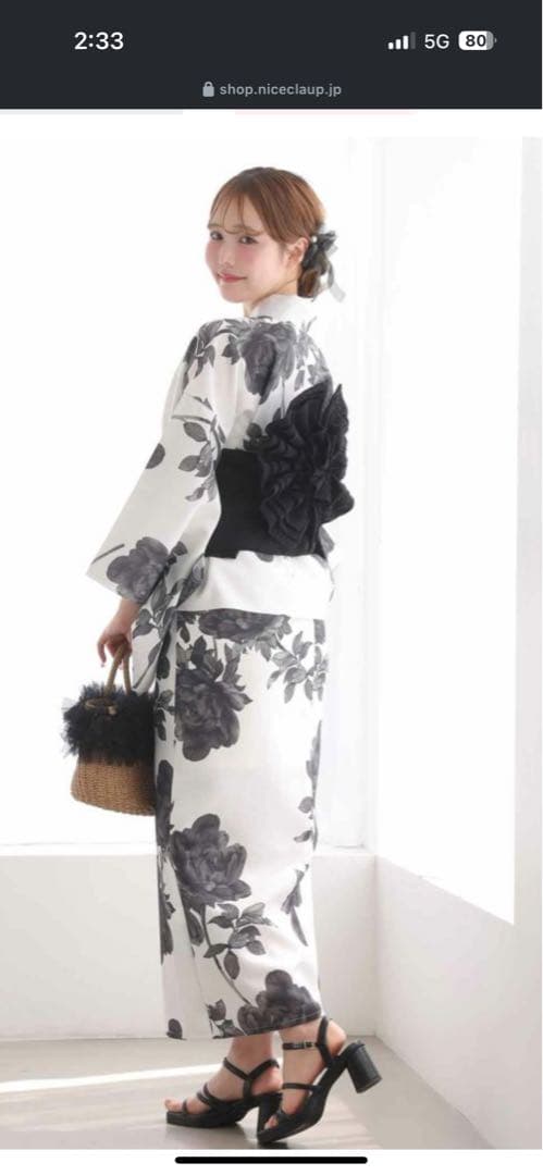 NICE CLAUP オリジナル浴衣