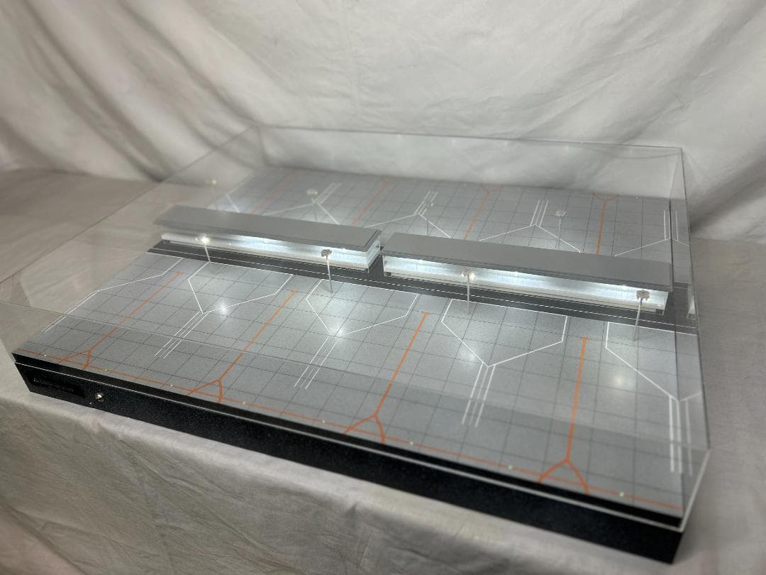 空港ジオラマ模型　DeltaGroove 1514　terminal　1/400