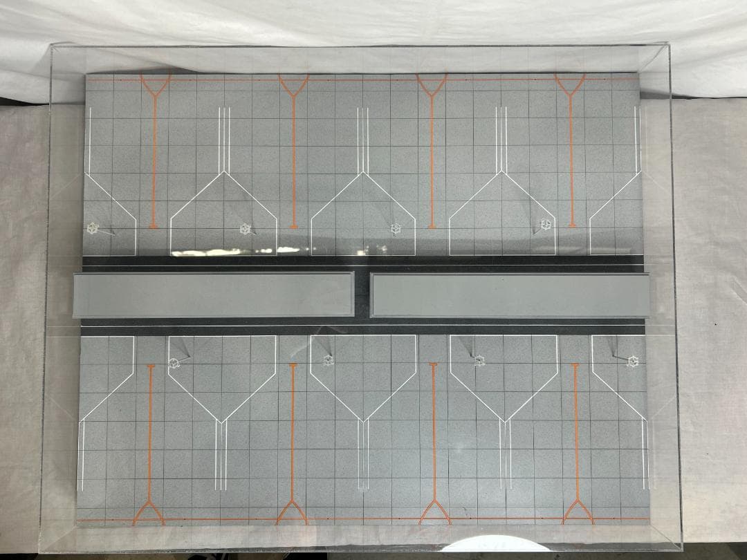 空港ジオラマ模型　DeltaGroove 1514　terminal　1/400