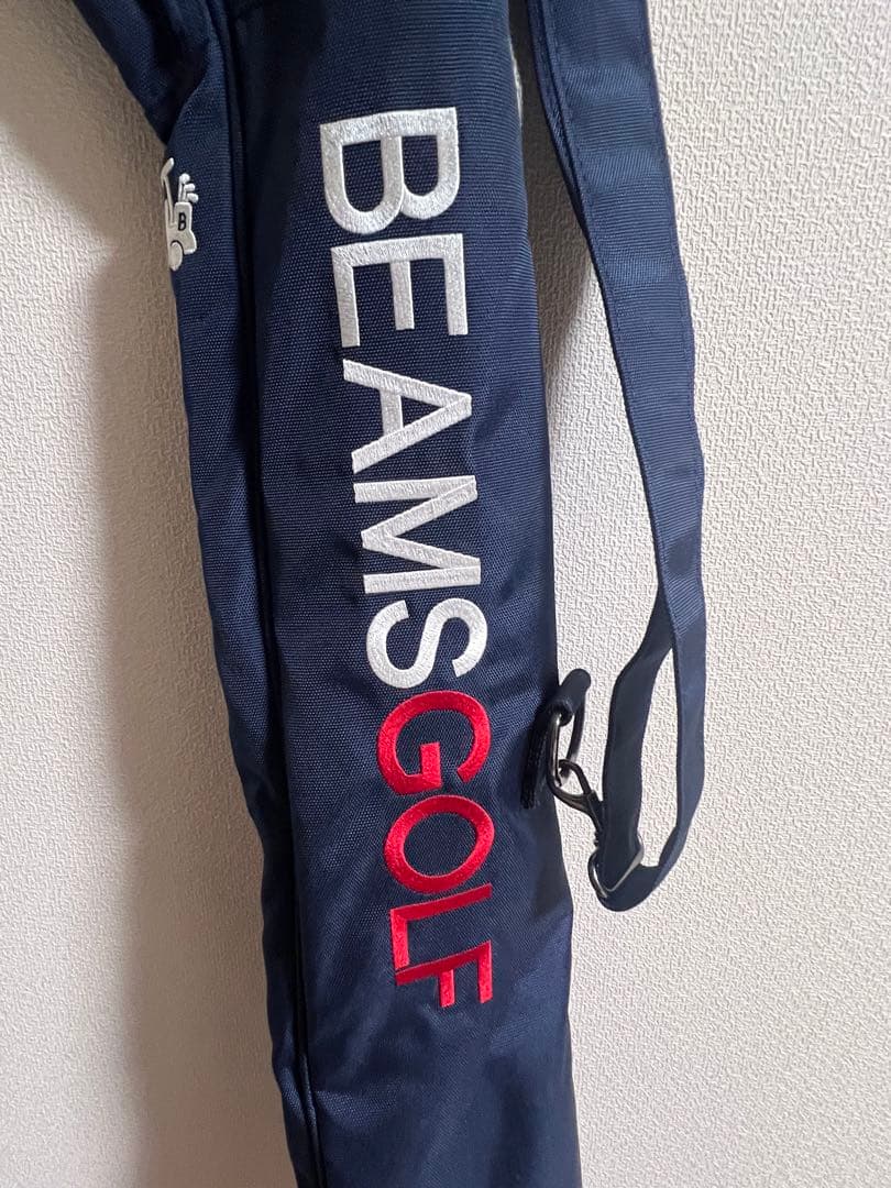 BEAMS GOLF / クラブケース　練習用バック　ネイビー