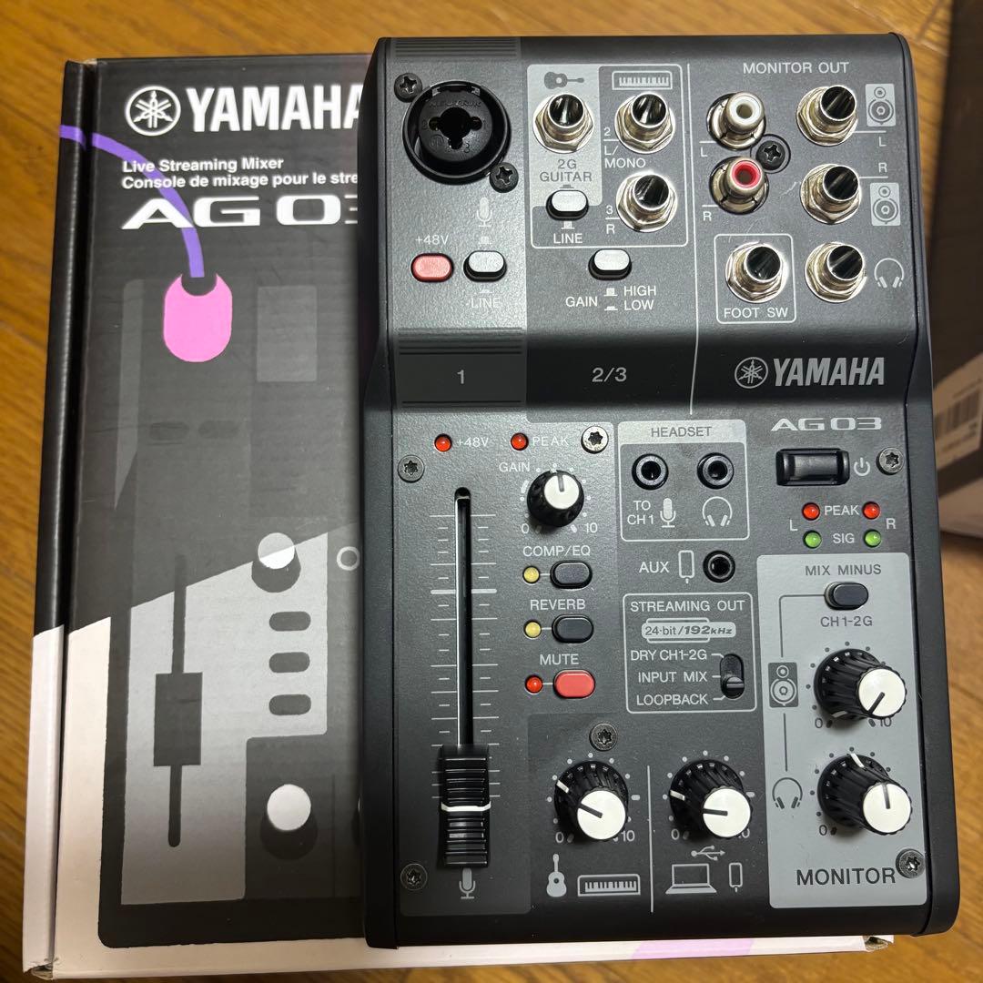YAMAHA AG-03 MK2 オーディオインターフェイス