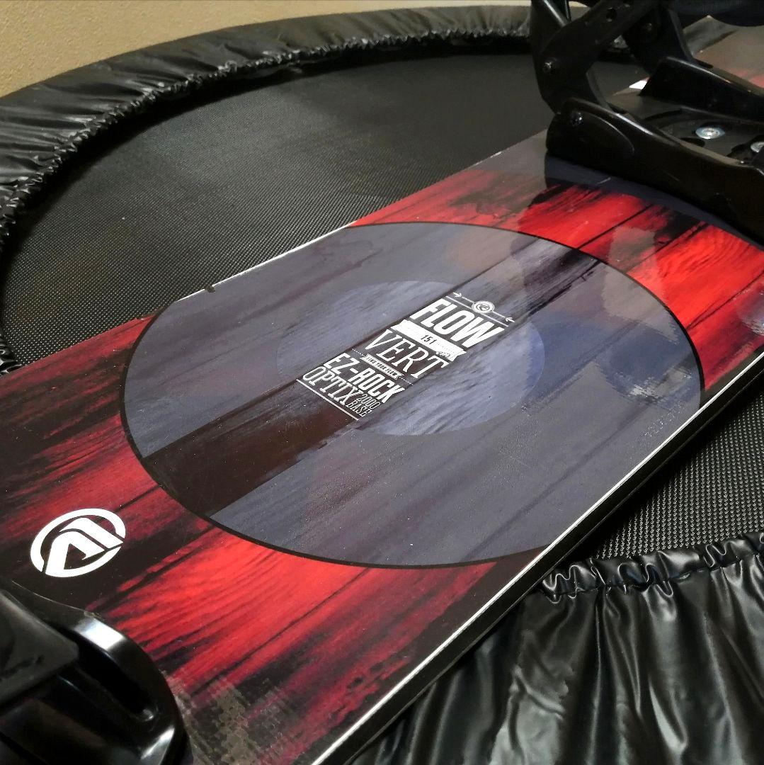 スノーボードビンディングブランドセット FLOW / VERT 151cm