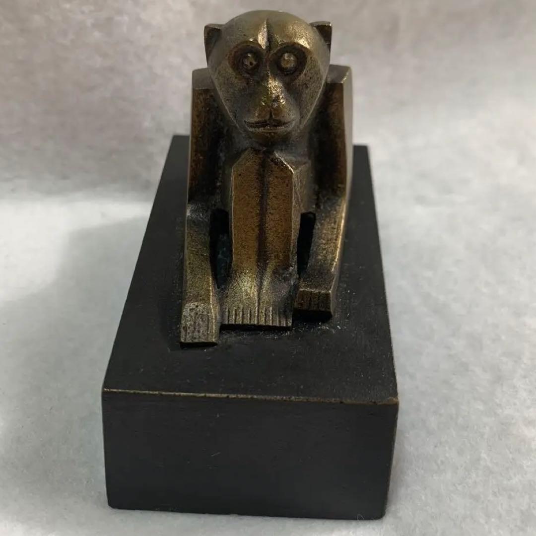 申　さる　干支　金属工芸　大勝堂　銀座