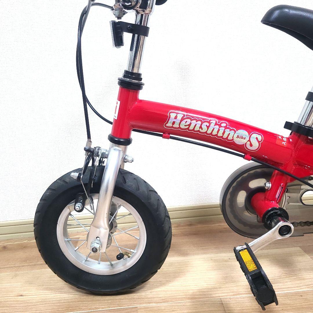 へんしんバイクS Henshin Bike 10インチ レッド キッズバイク