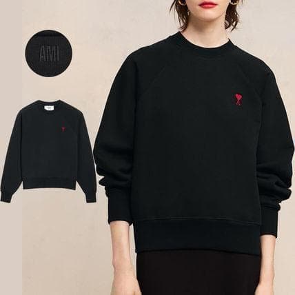 ✨新品タグ付✨ アミパリ 黒 トレーナー　サイズM QR認証済