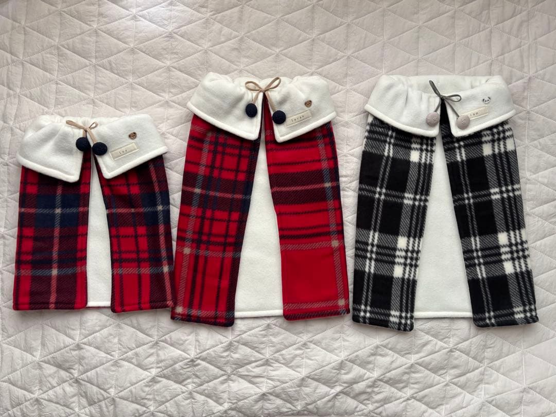 チョコダップル様 犬用品 カフェマット マント 2way ハンドメイド ケープ