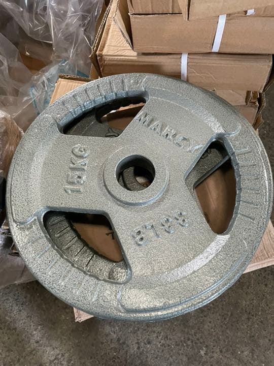 50mm  アイアンプレート　15kg  2枚