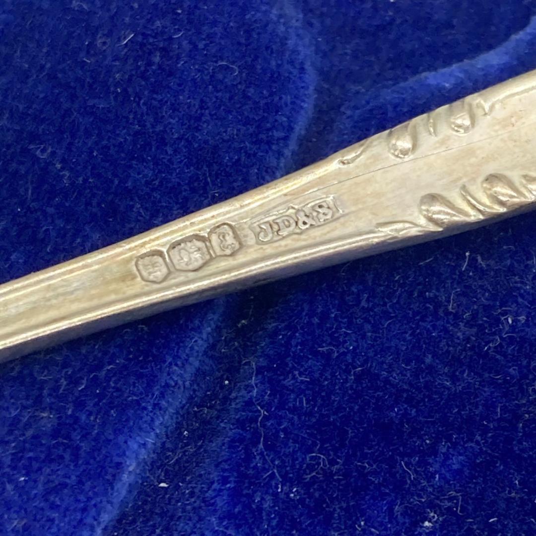 ▼James Dixon & Sons　JD＆S　シルバー　スプーン　1972年