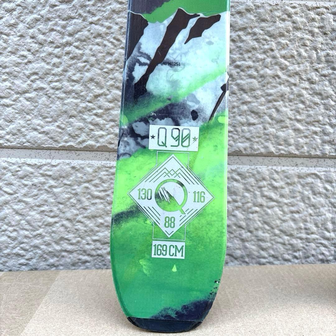 【最終値下げ】 salomon サロモン スキー板 169 ツアービンディング