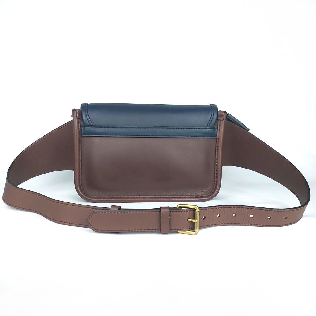 【レア】 COACH コーチ ボディバッグ クロスボディ ウエストバッグ レザー