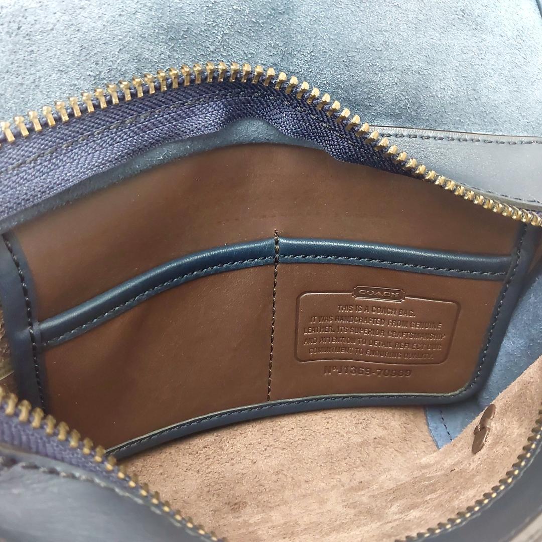 【レア】 COACH コーチ ボディバッグ クロスボディ ウエストバッグ レザー
